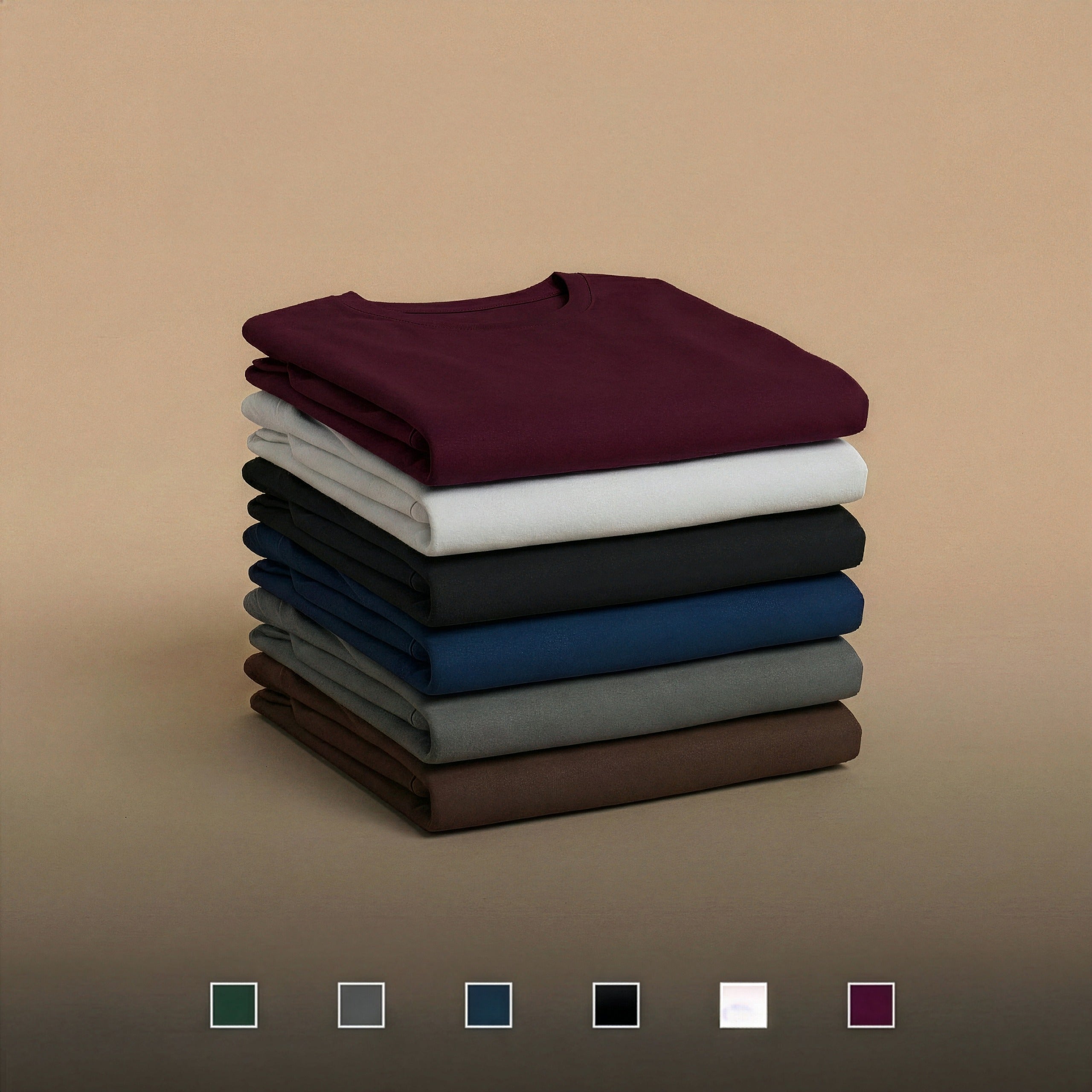Regular Basic T-shirts 6 Colors