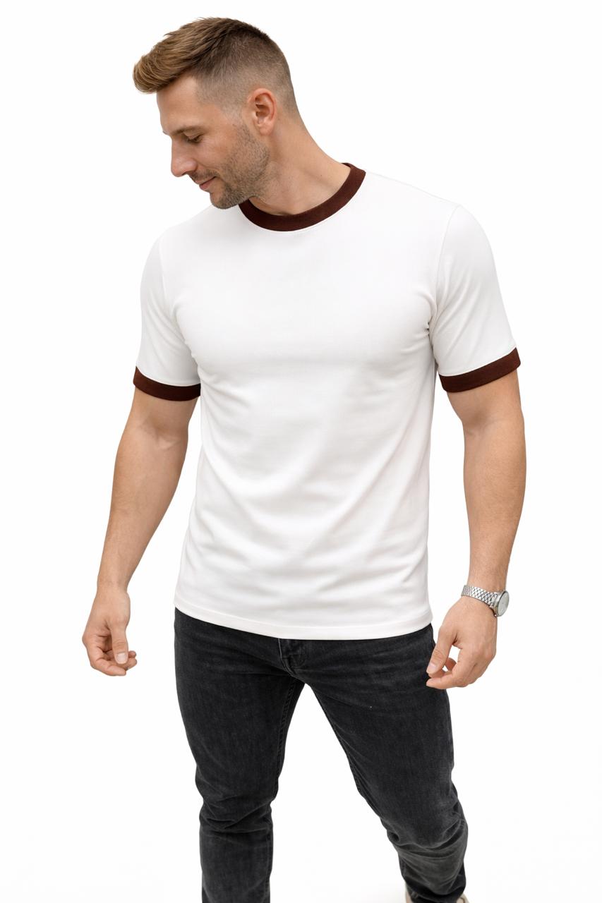White Tesla Basic T-shirt