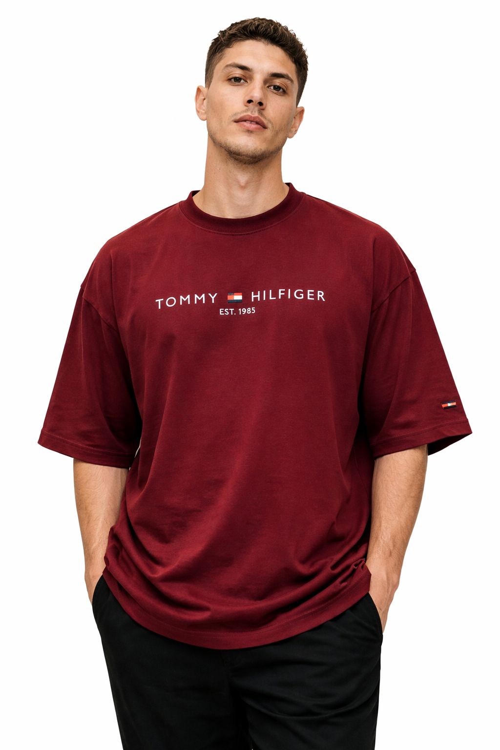 Tommy Hilfiger's New Oversize Bolivar T-shirt (Embroidered)
