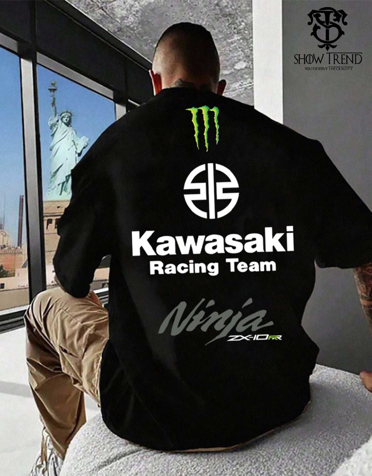 Kawasaki Racing Team Oversize T-shirt (printed)