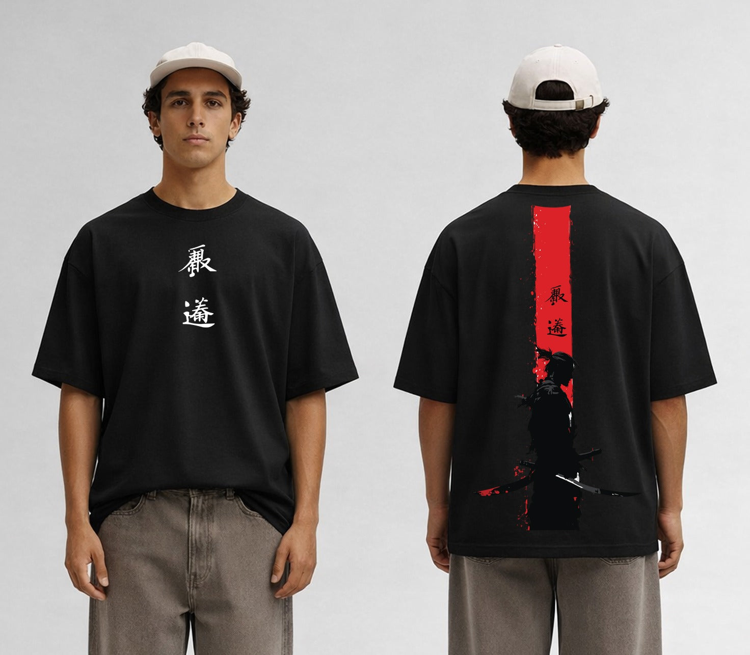 Samurai Oversize T-shirt (printed)