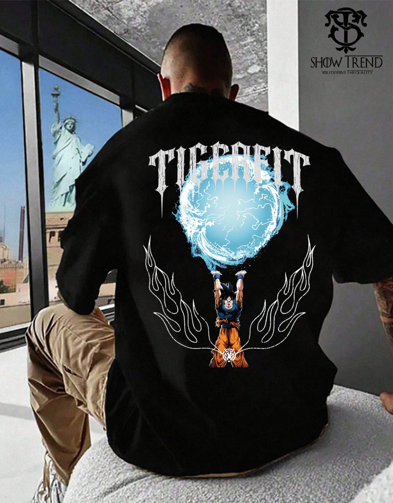 TigerFit Oversize T-shirt (printed)