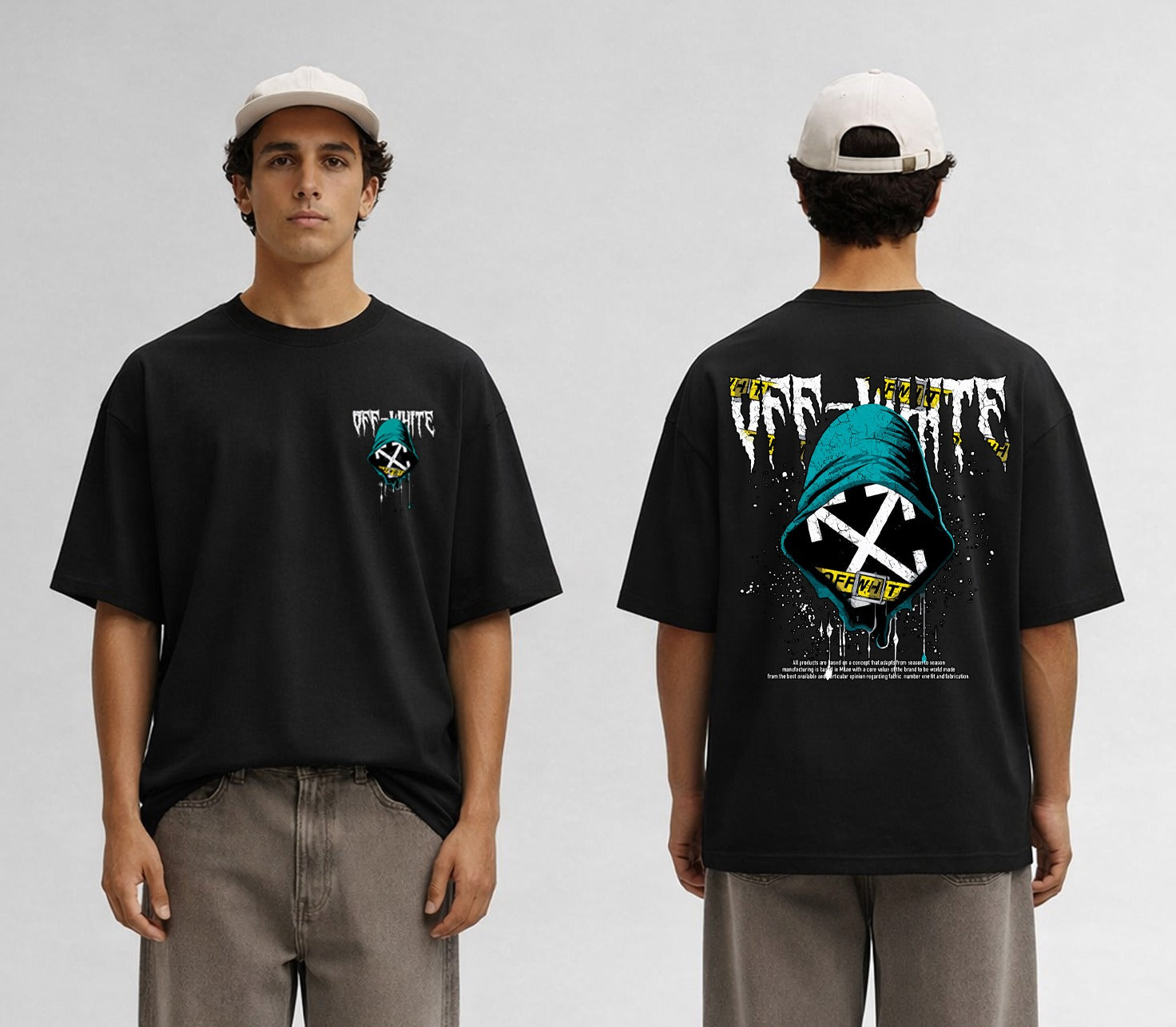 OFF WHITE Oversize T-shirt (printed)