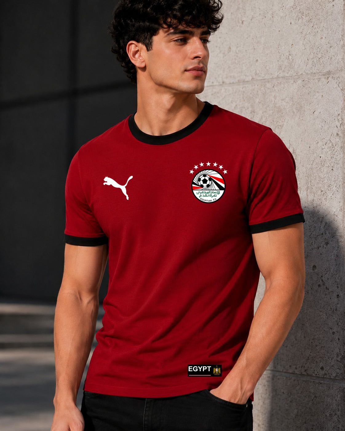 EGYPT National Team Regular printed T-shirt