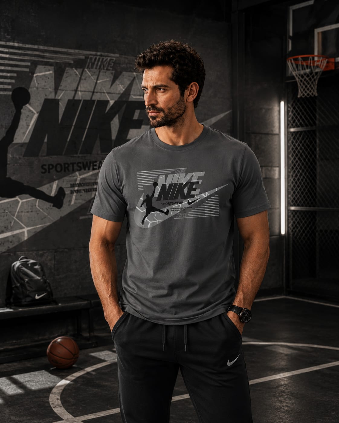 New Nike Regular printed T-shirt