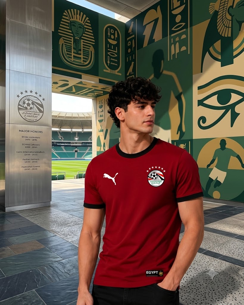 EGYPT National Team printed Regular T-shirt