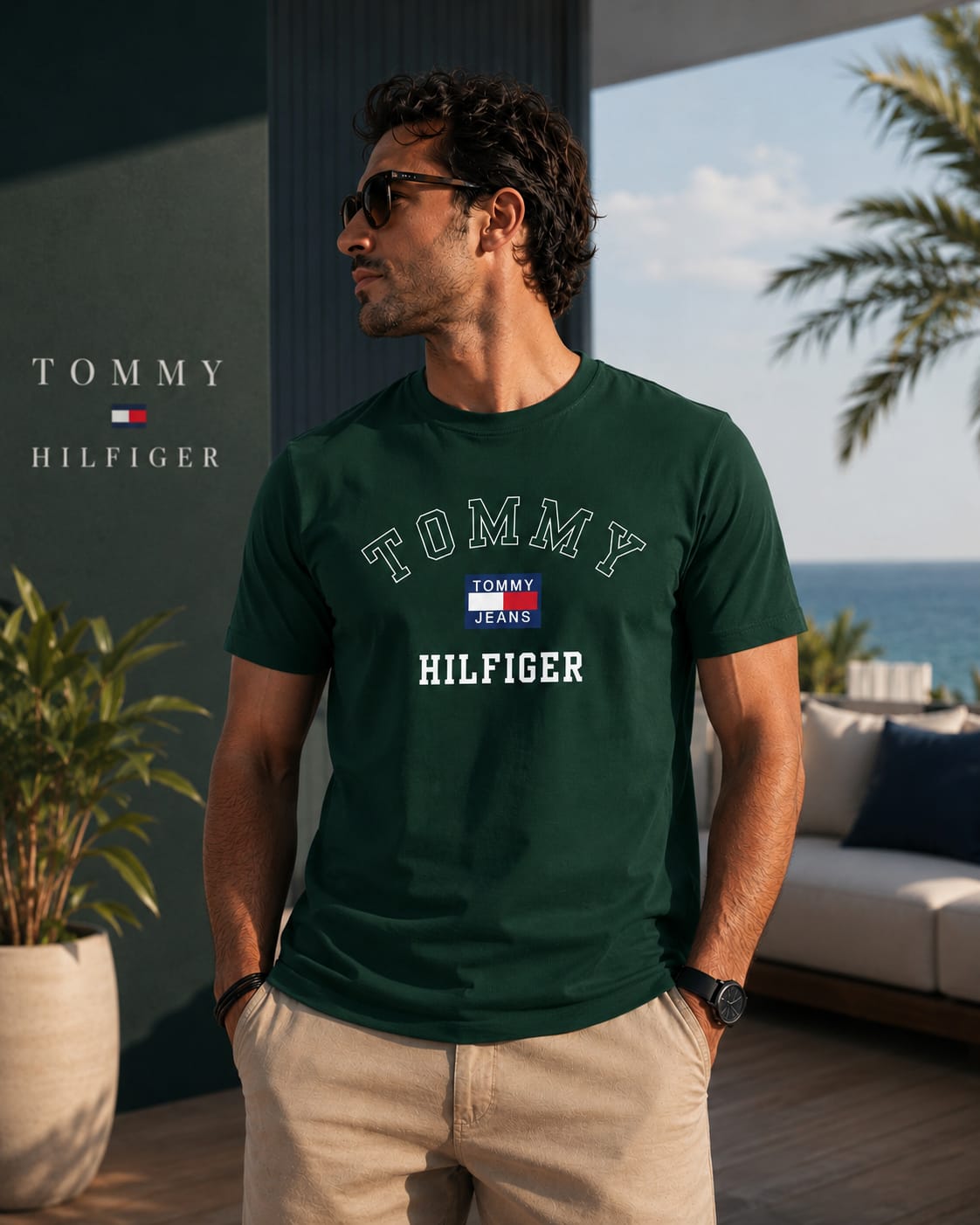 TOMMY HILFIGER Regular printed T-shirt