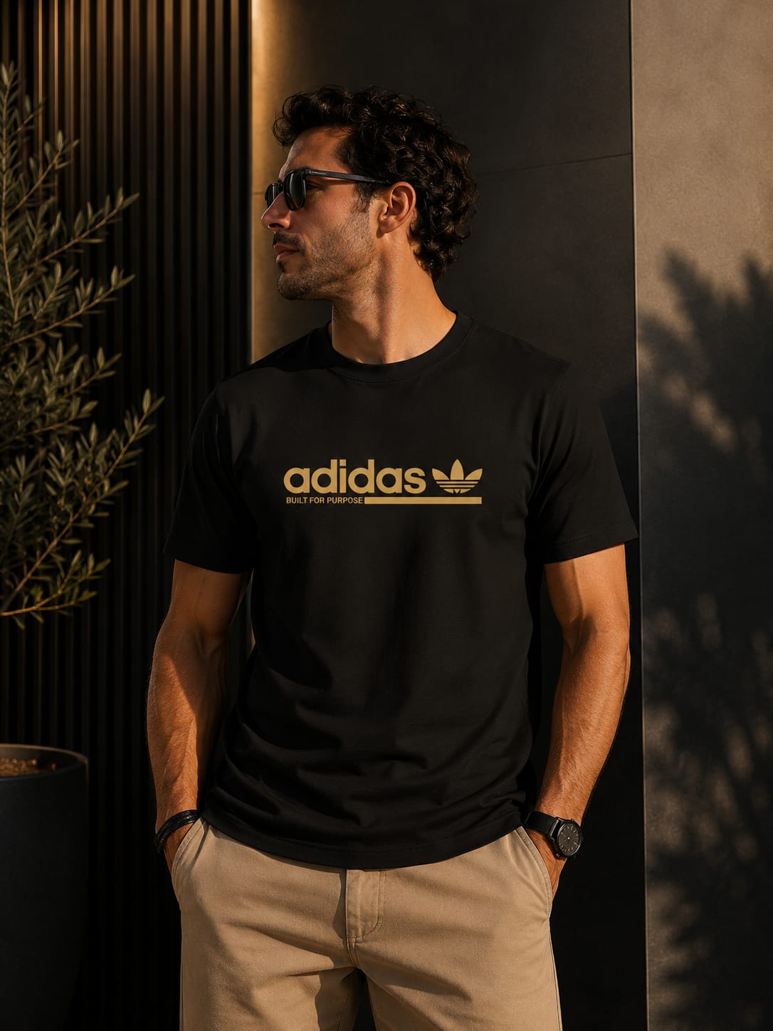 Adidas New Regular printed T-shirt