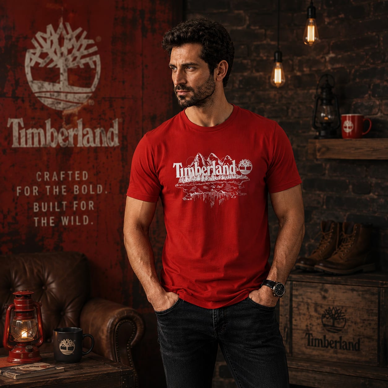 Timberland Regular printed T-shirt