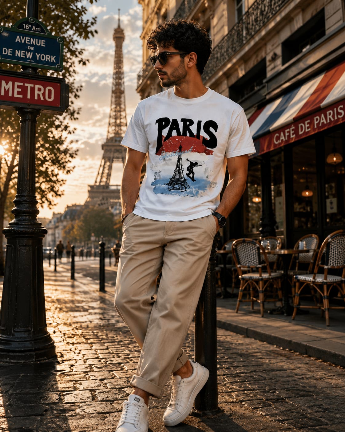 Paris Regular printed T-shirt
