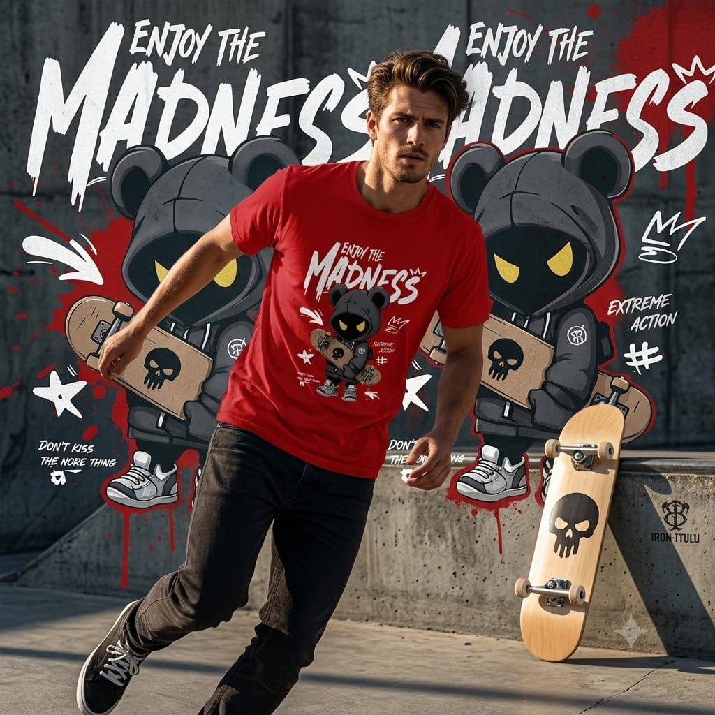 Madness Regular printed T-shirt