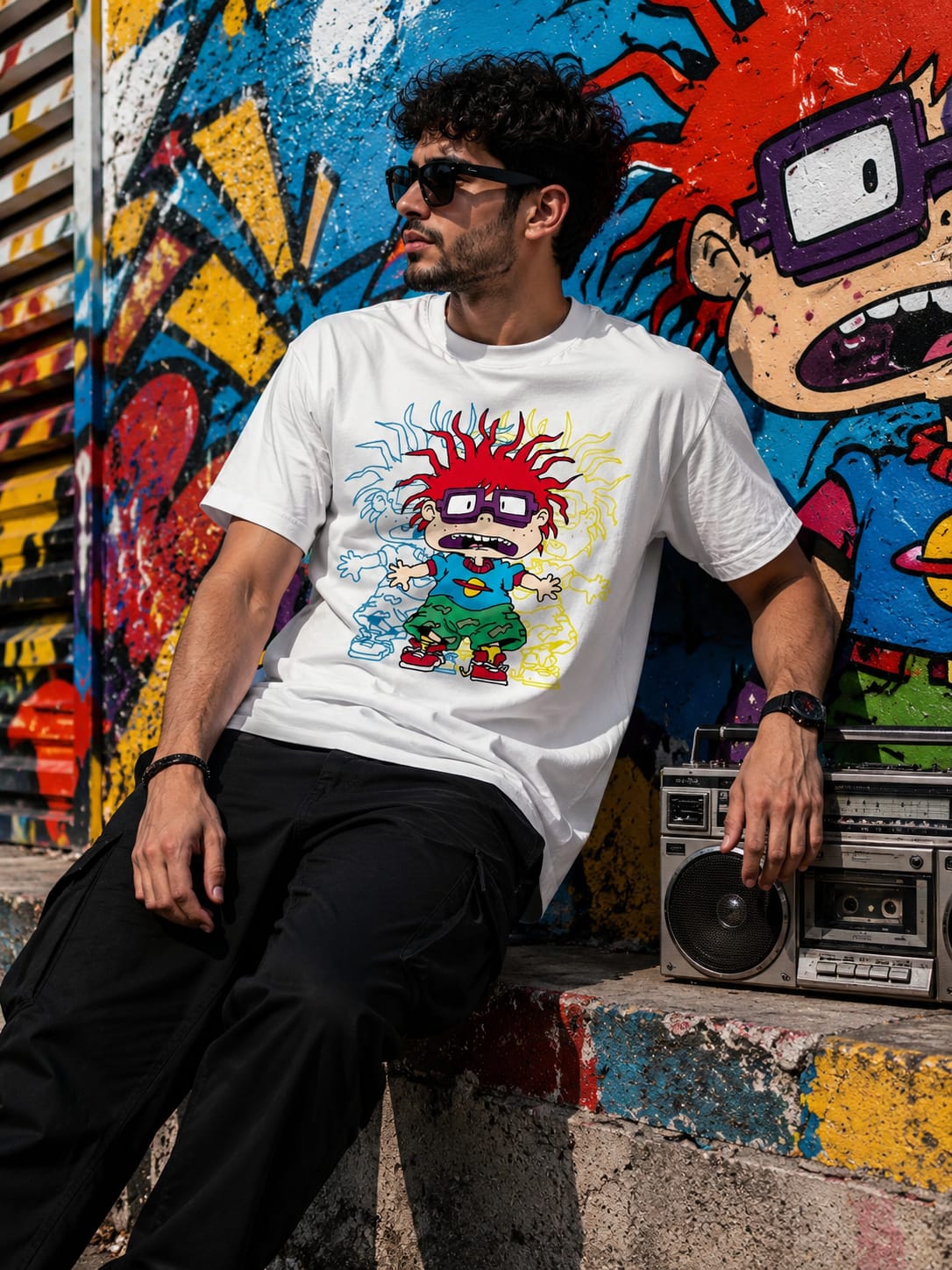 Rugrats Chuckie Regular printed T-shirt