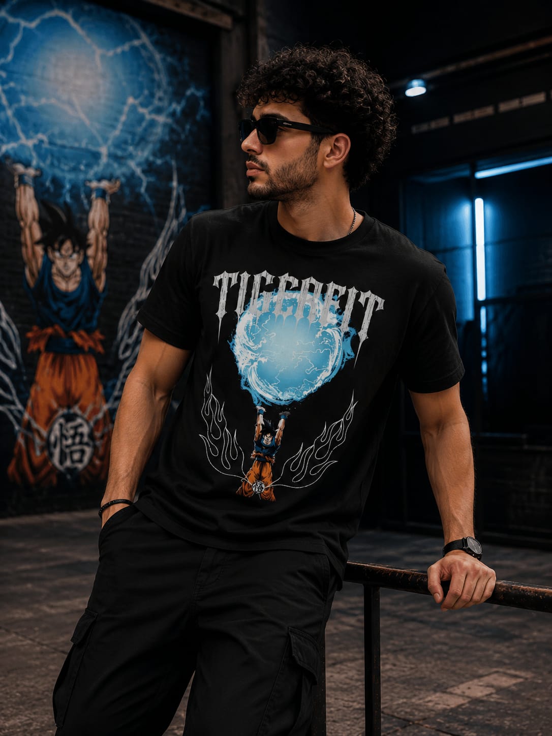 TigerFit printed Oversize T-shirt