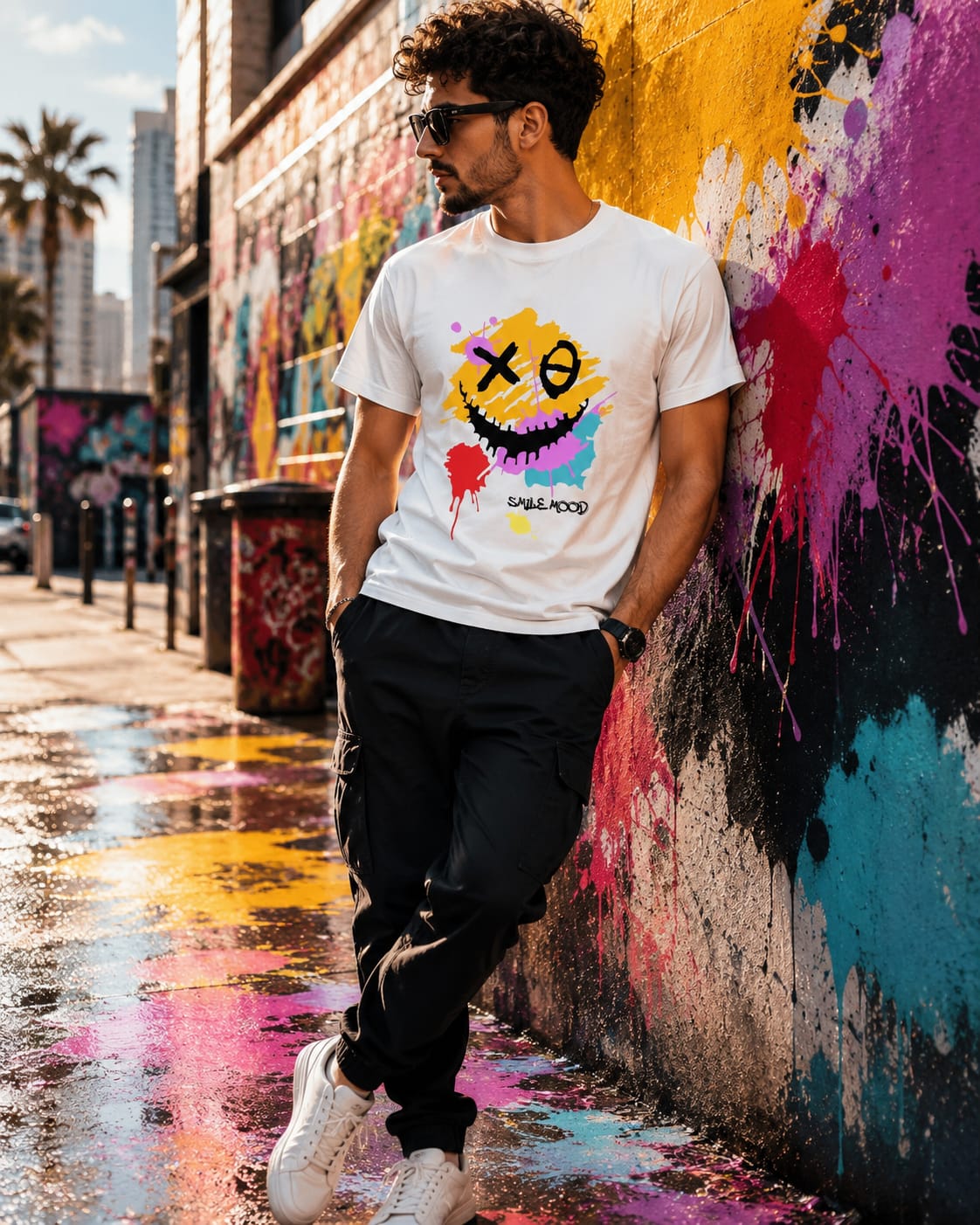 New Smile Regular printed T-shirt