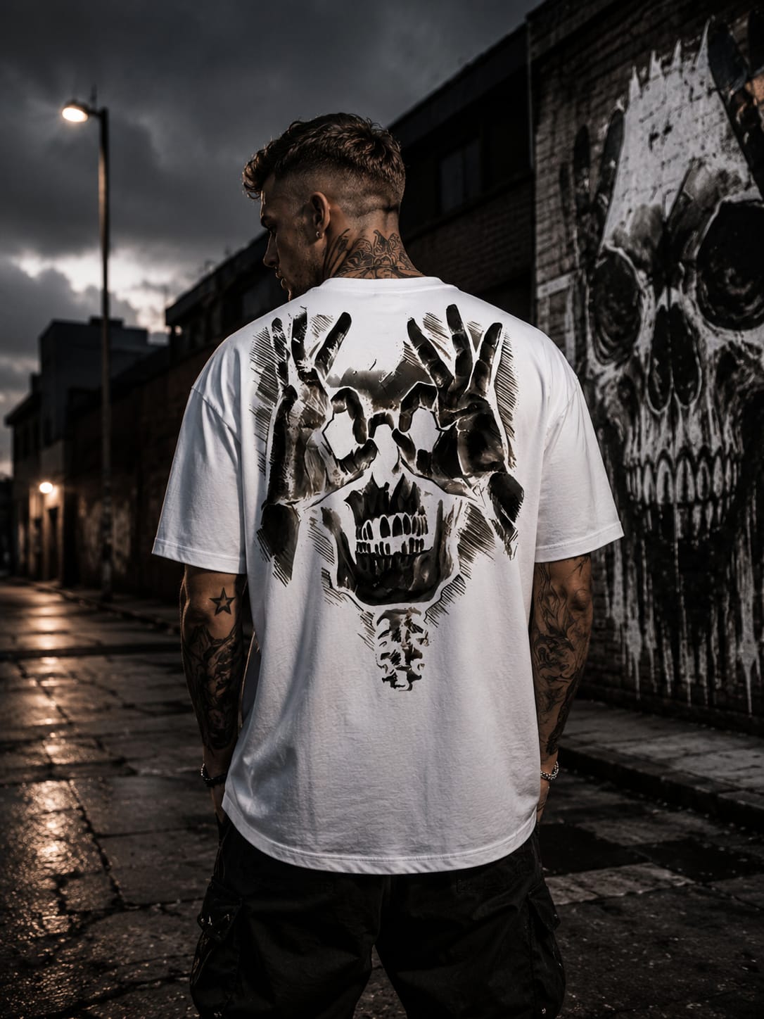 GOTHIC Oversize T-shirt (printed)