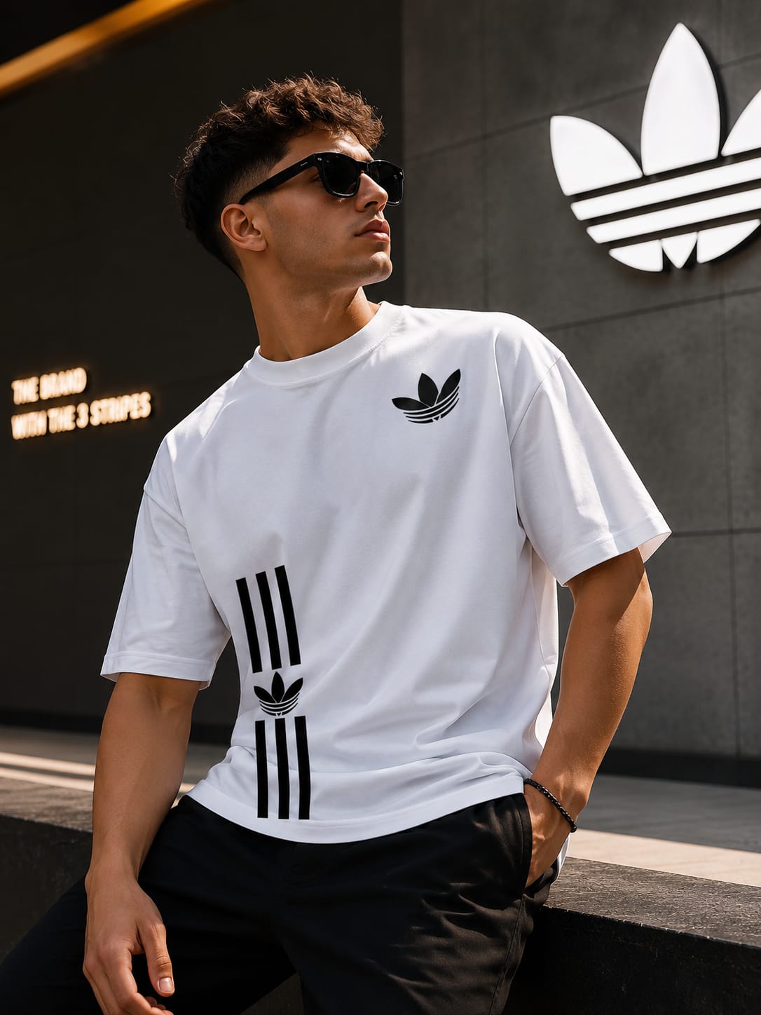 Adidas Oversized T-shirt (printed)