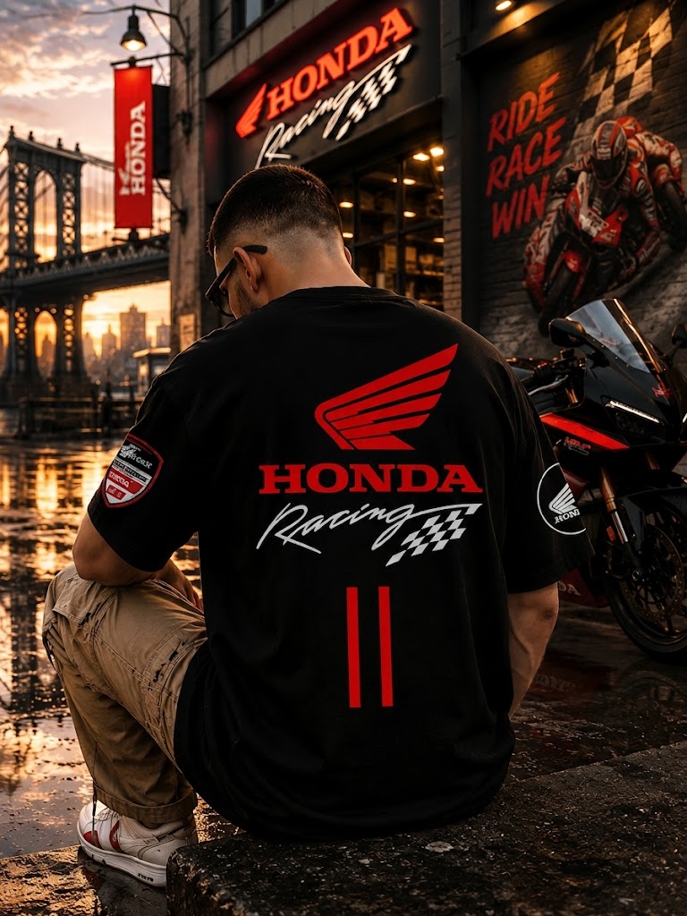 HONDA Oversize T-shirt (printed)