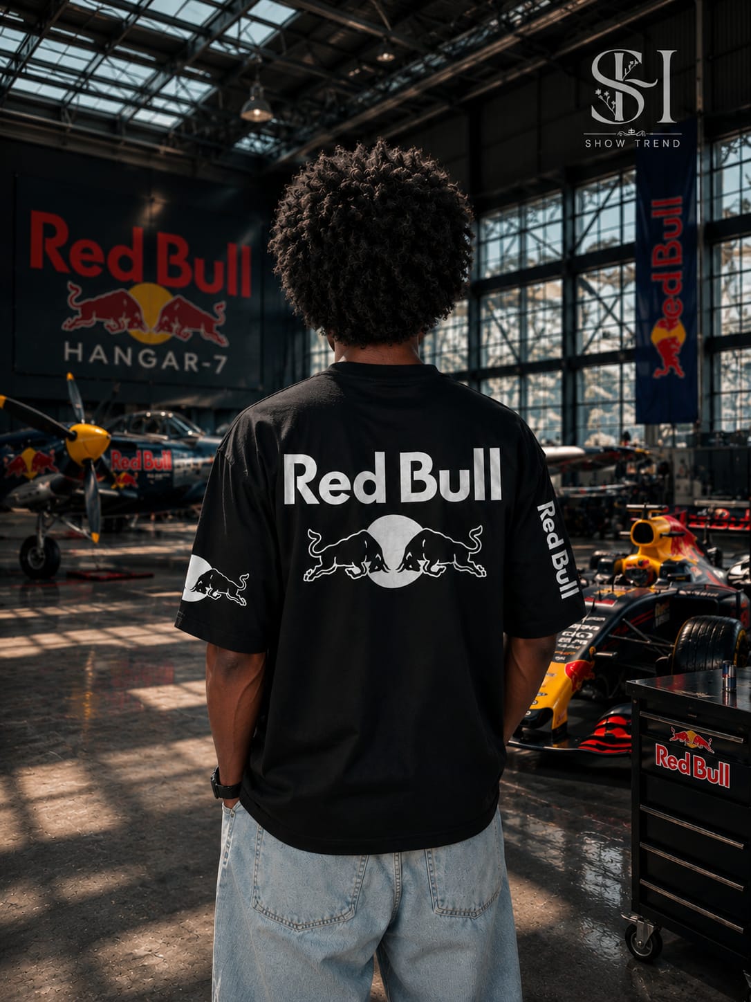 Red Bull Oversize T-shirt (printed)