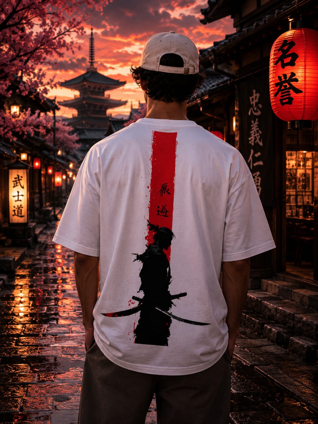 SAMURAI Oversize T-shirt (printed)