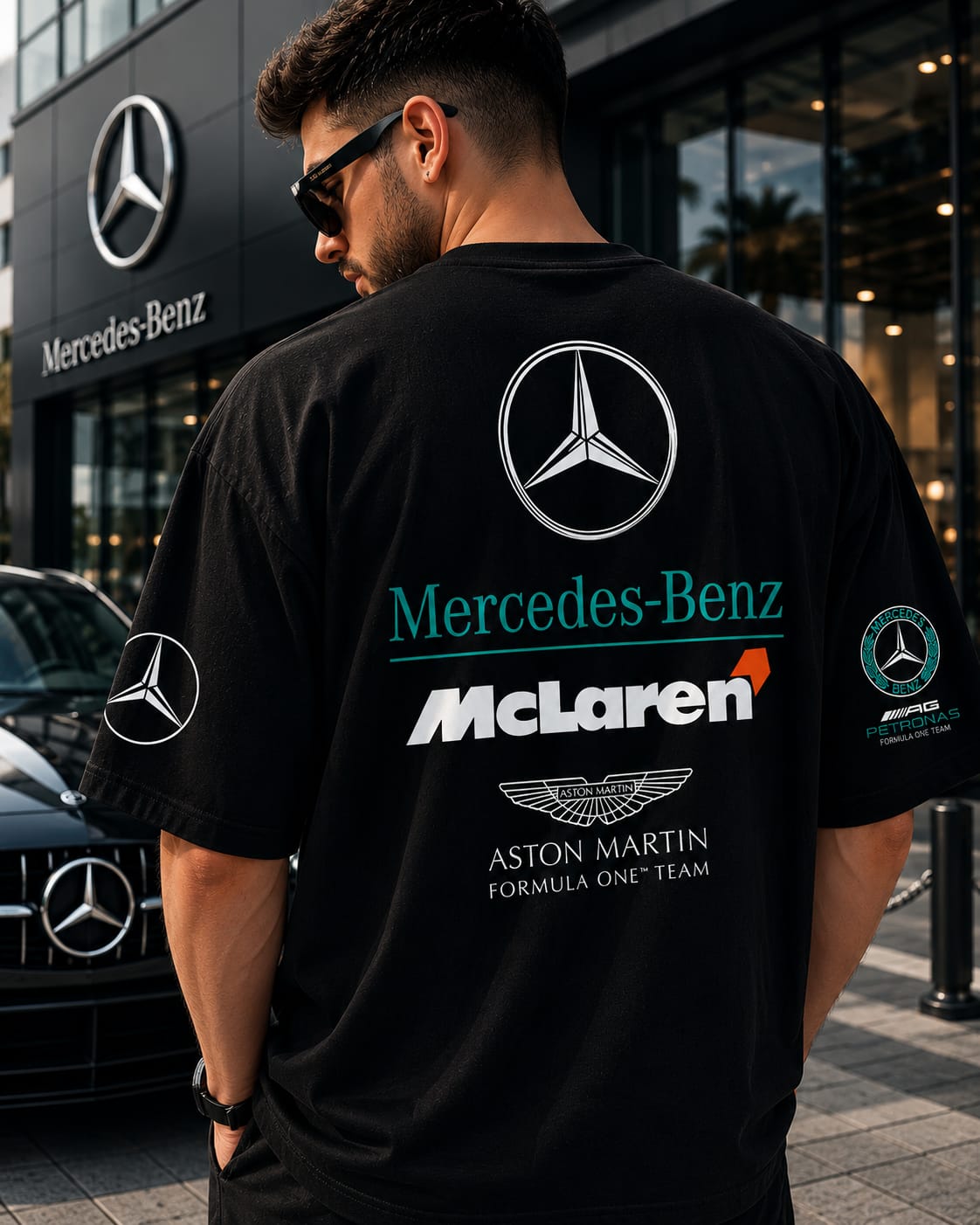 Mercedes Bens Oversize T-shirt (printed)