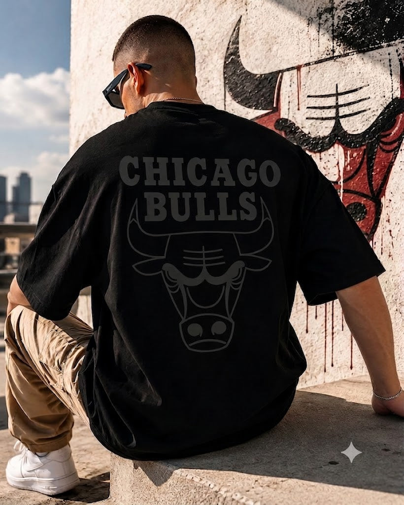 Chicago Bulls Oversize T-shirt (printed)