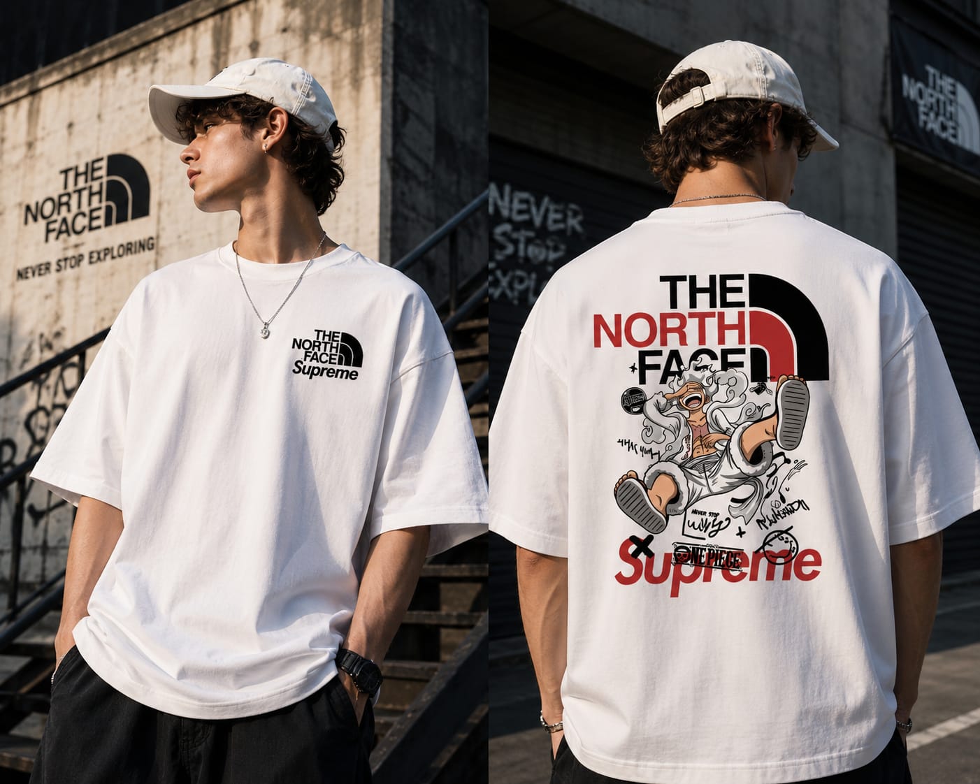 The North Face Oversize T-shirt (printed)
