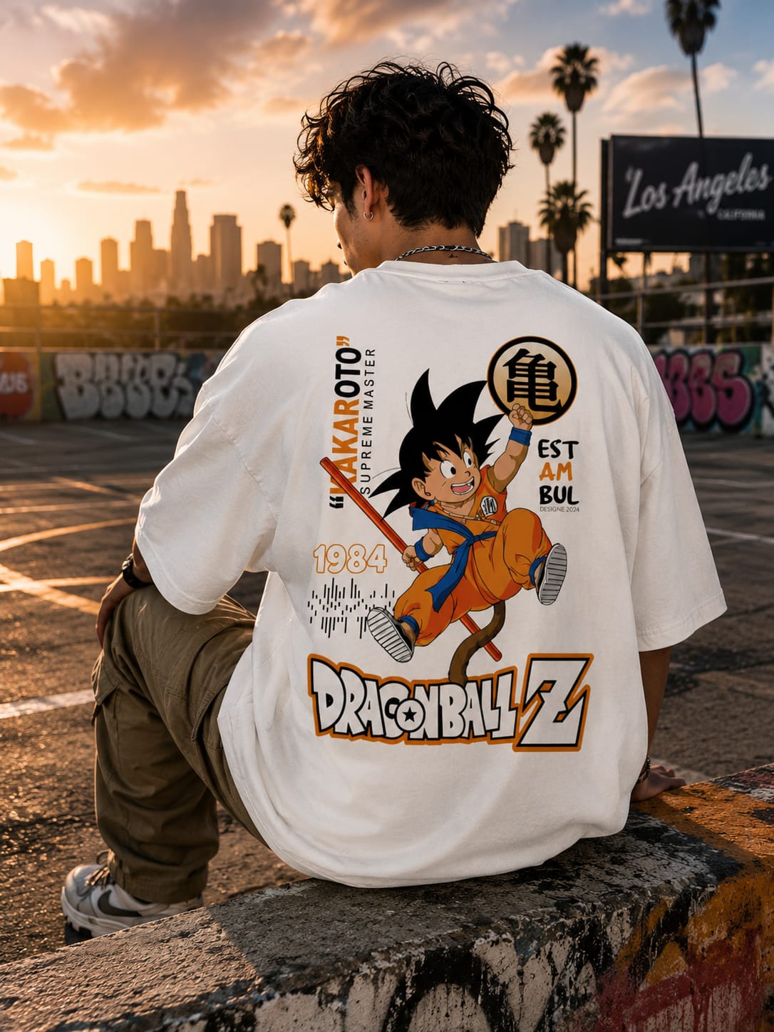 Dragonball Z  Oversize T-shirt (printed)