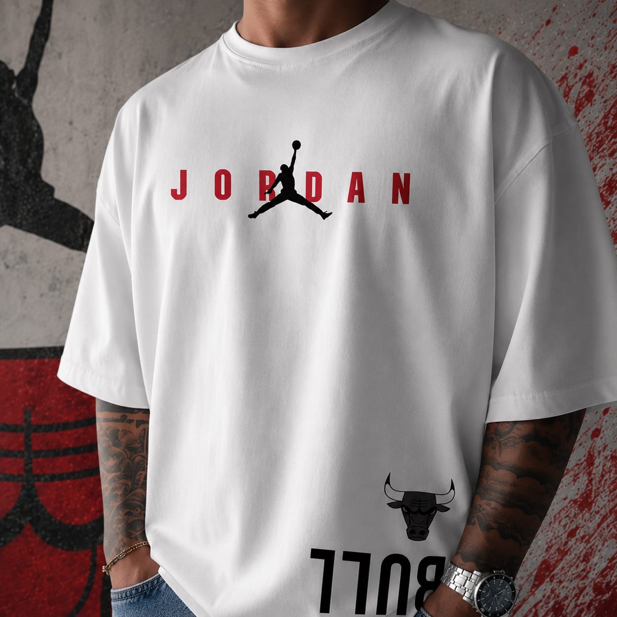 Jordan Bull Oversize T-shirt (printed)
