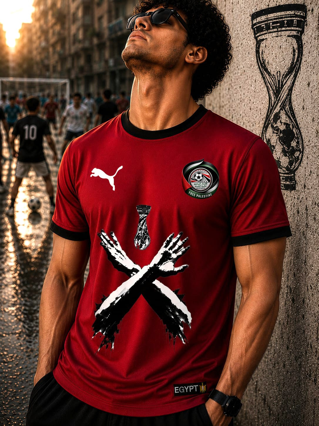 EGYPT' New Regular printed T-shirt