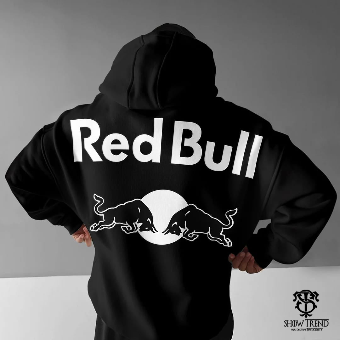 Red Bull Printed oversize Hoodie