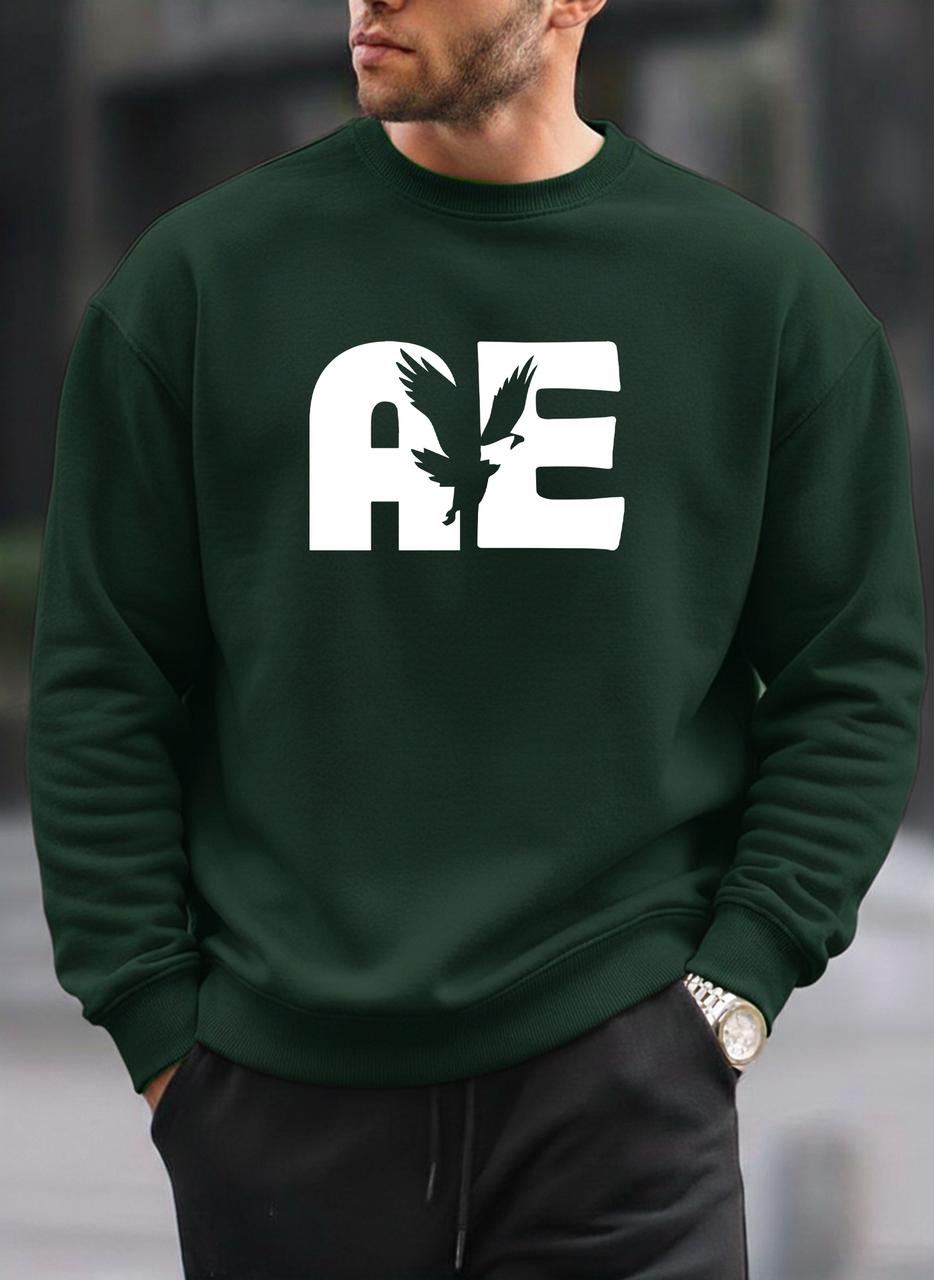 American Eagle new oversized round sweatshirt