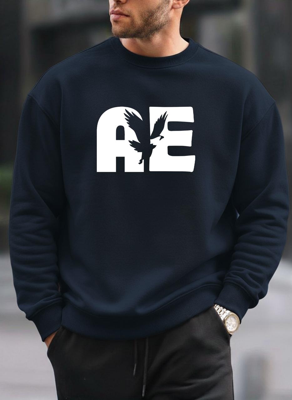 American Eagle new oversized round sweatshirt