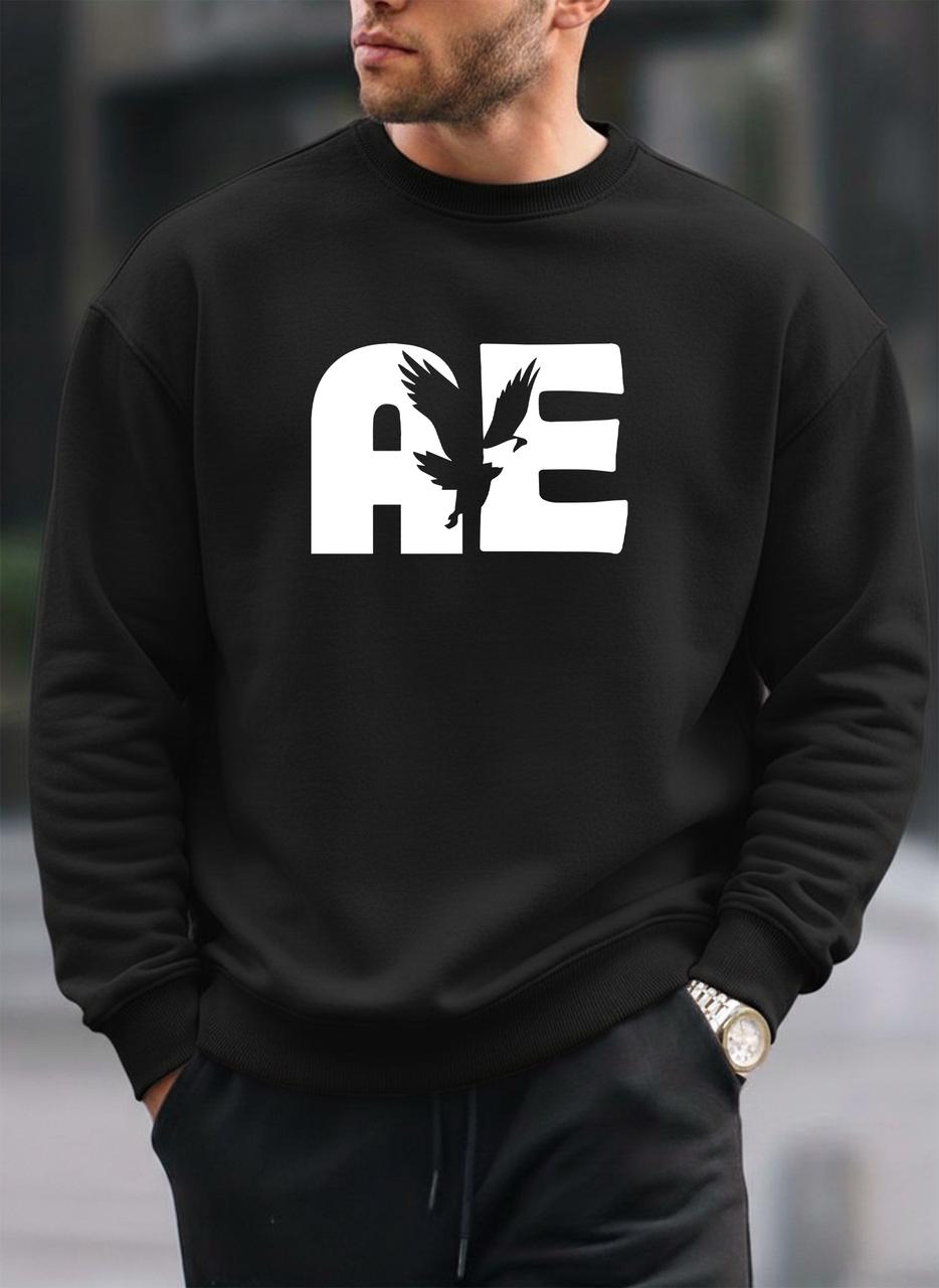 American Eagle new oversized round sweatshirt