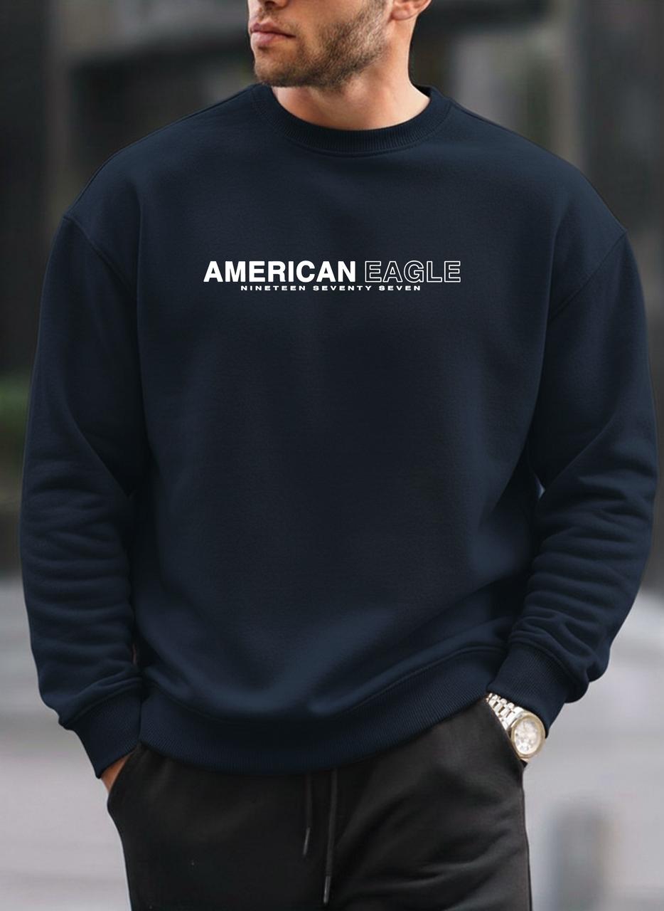 American Eagle oversized round sweatshirt