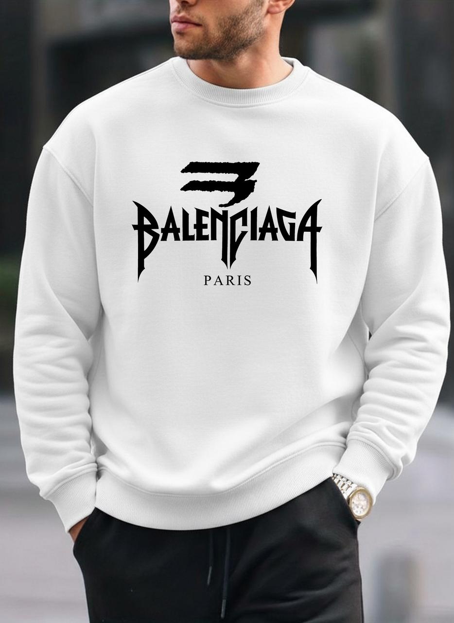 Balenciaga oversized round sweatshirt