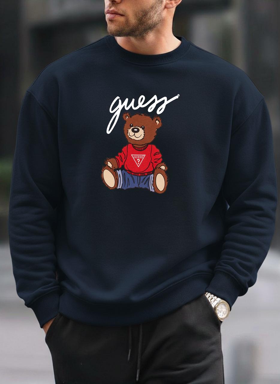 New Guess oversized round sweatshirt