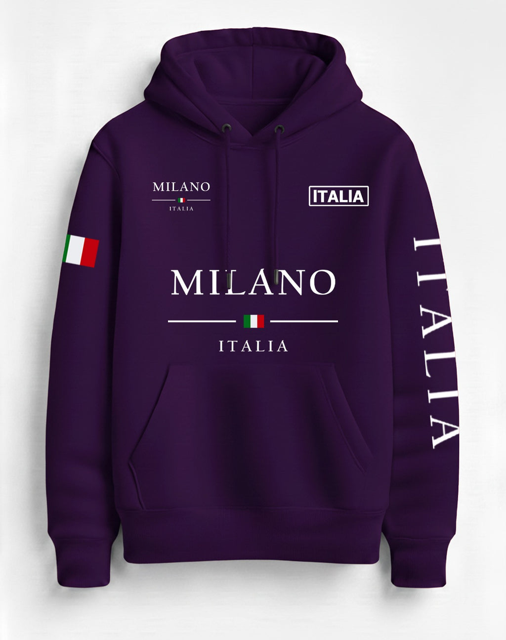 New Milano Regular printed Hoodie