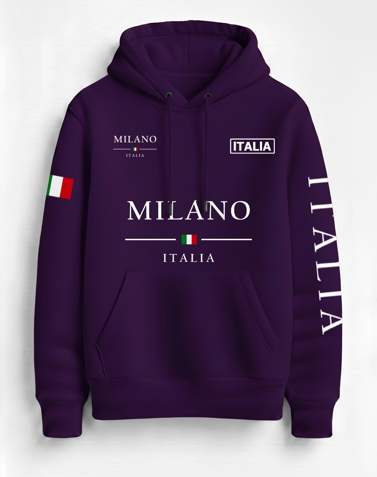 New Milano Regular printed Hoodie