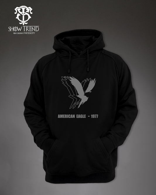 Falcon Printed Hoodie Raglan