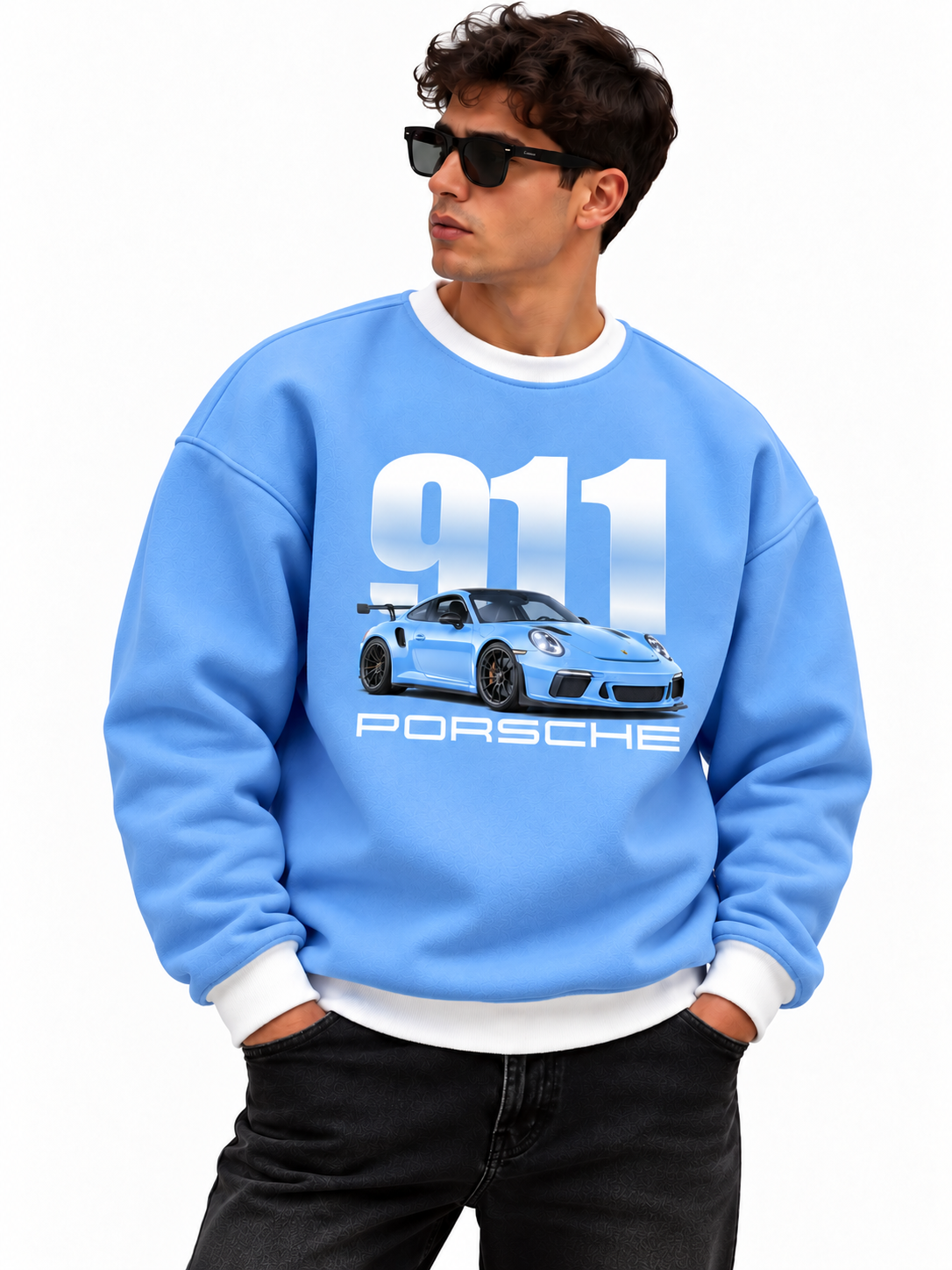Porsche 911 Oversized Ranger Round Sweatshirt