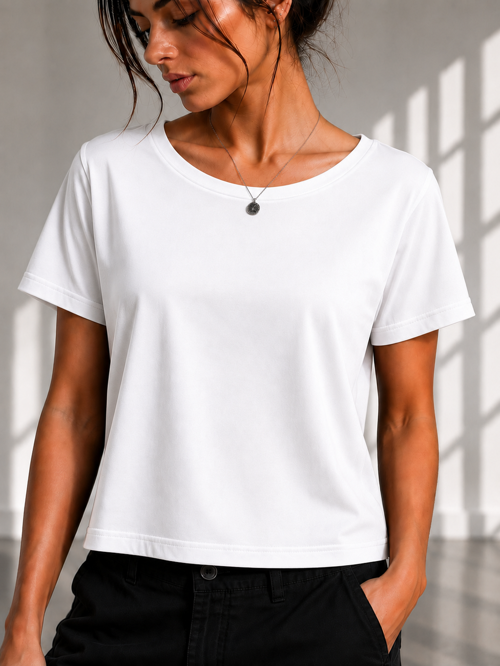 Basic Cropped women T-shirt