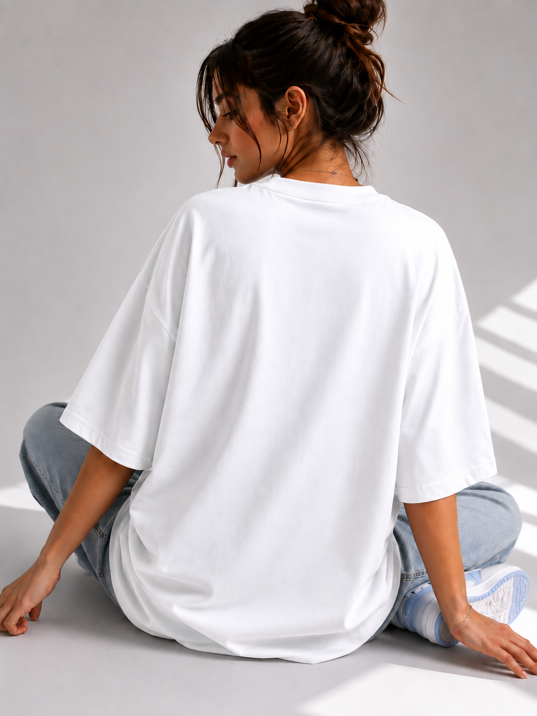 Basic Oversize T-shirt printed (Girls)
