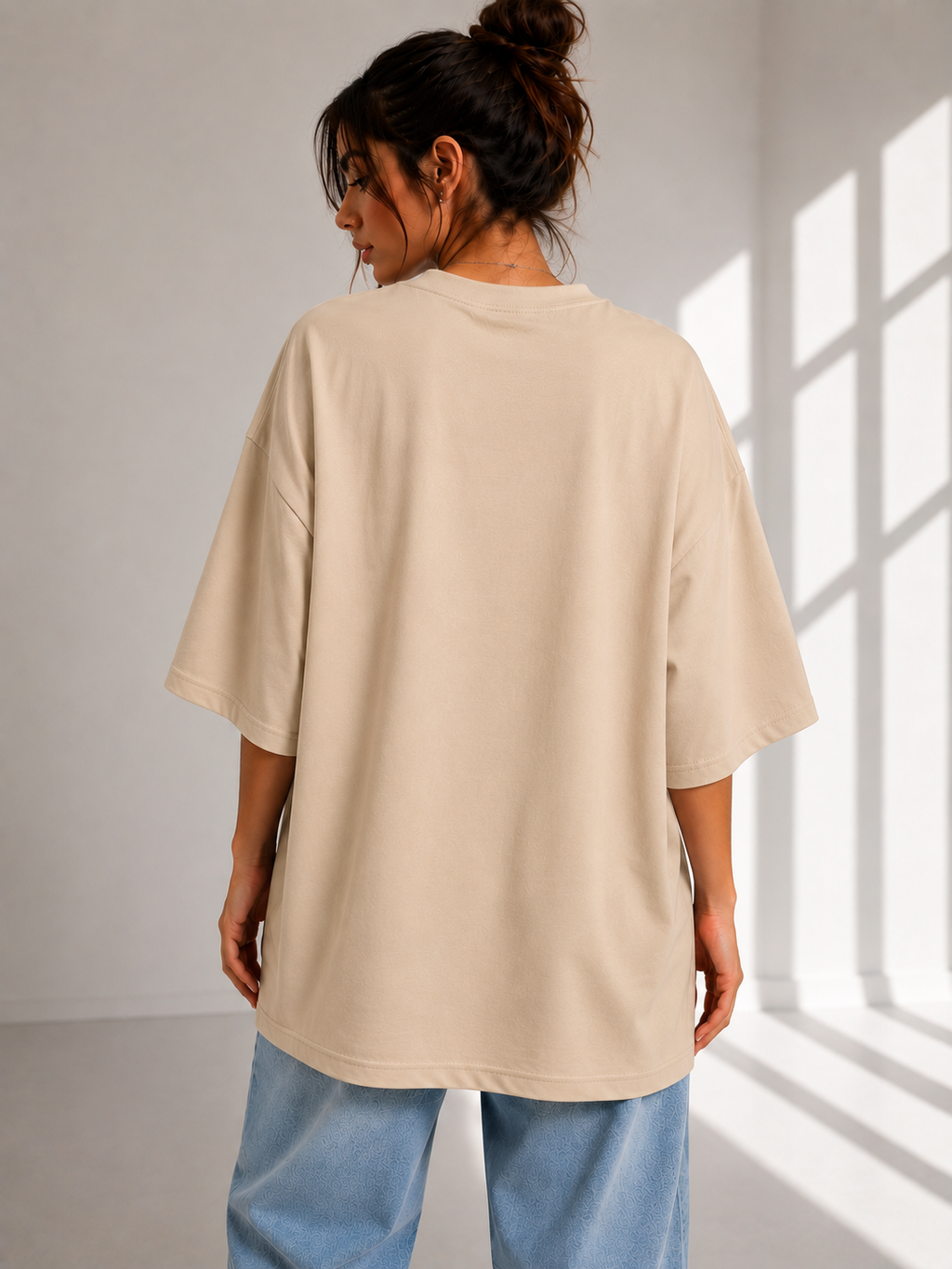 Basic Oversize T-shirt printed (Girls)