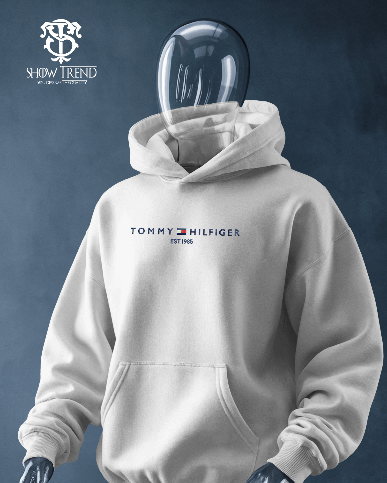Tommy Hilfiger simple Printed oversized Hoodie
