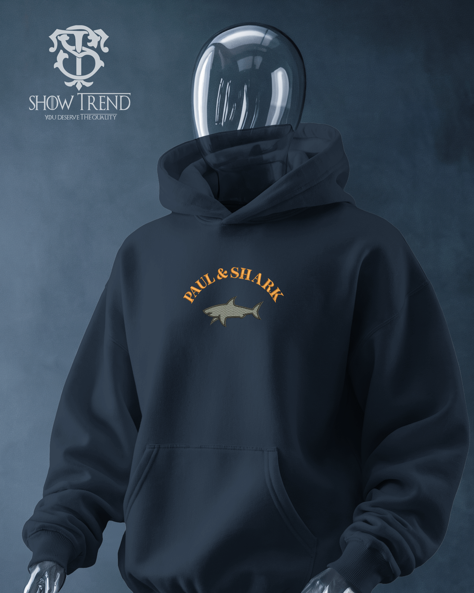 Paul & Shark Embroidered oversize Hoodie