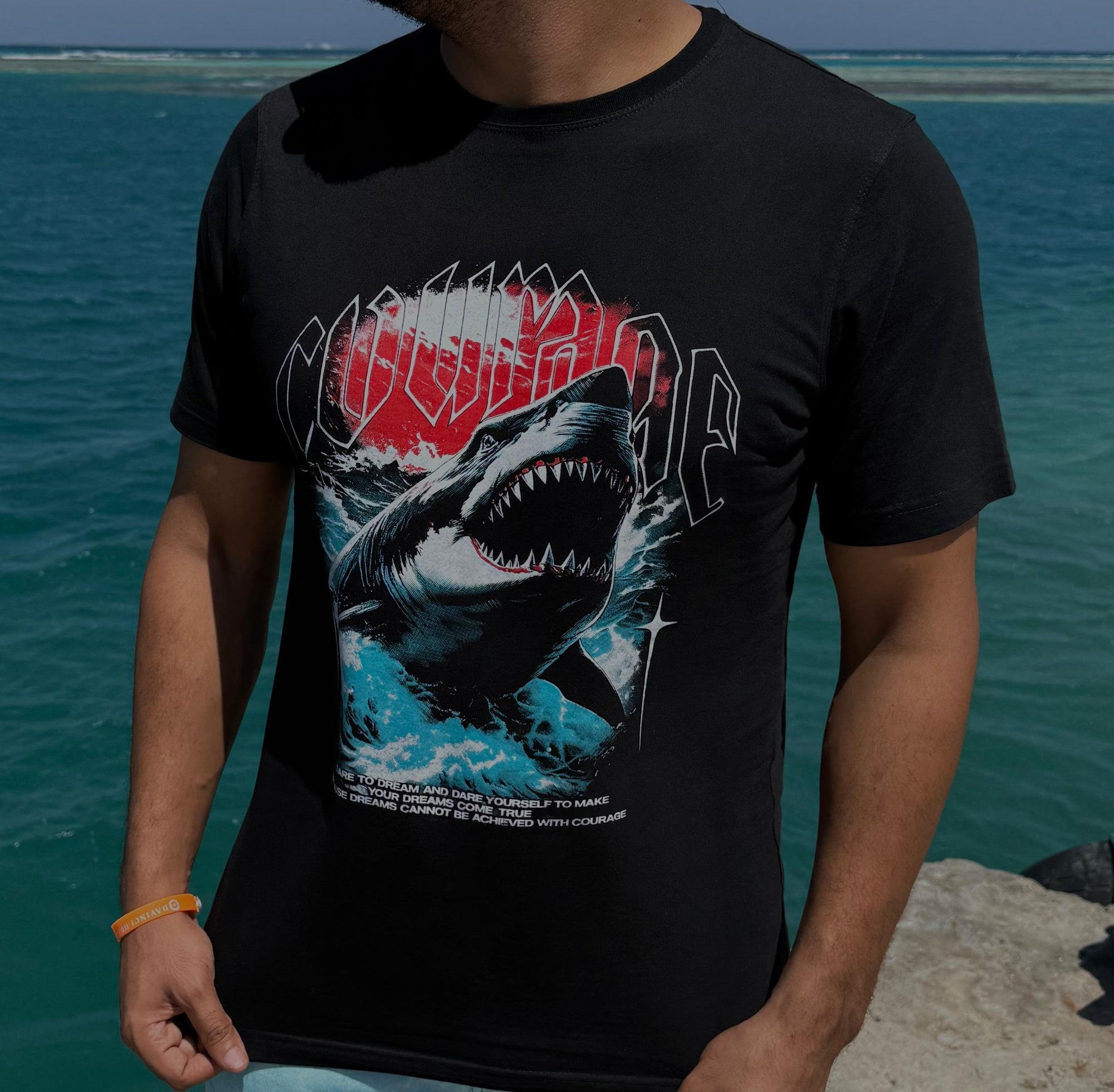 Shark Printed Regular T-shirt