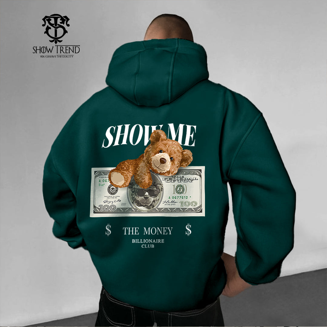 Show Me oversized Printed Hoodie