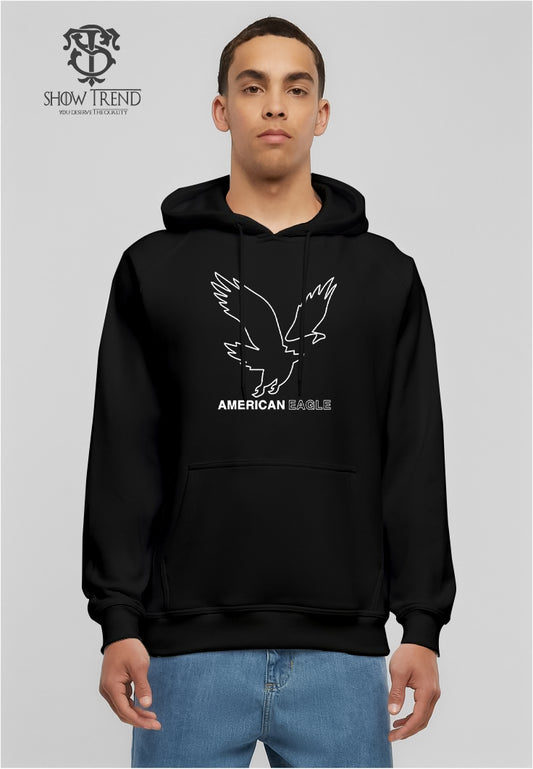 American Eagle Regular&Printed Hoodie